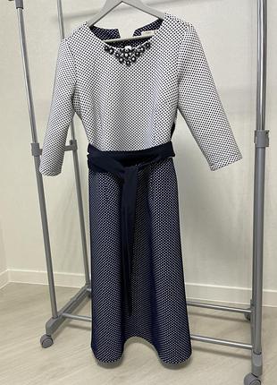 Платье в горошек