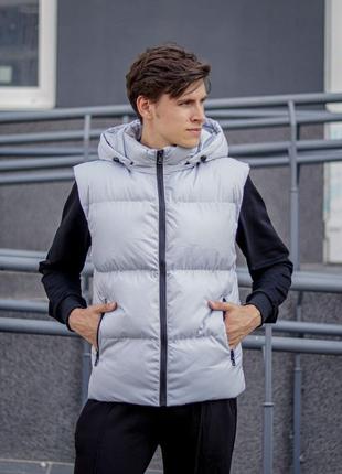 Жилетка на пуху