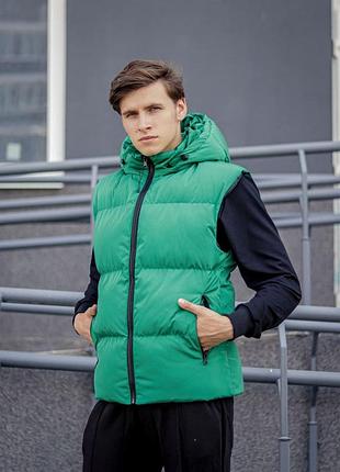 Жилетка на пуху
