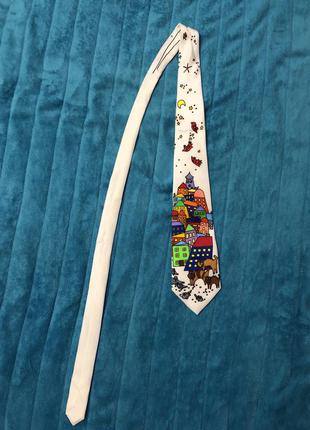 Коллекционный шелковый галстук1 фото