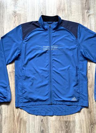 Мужская беговая легкая ветровка adidas