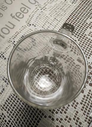 Кухоль пивний стакан скло написи,0,5 л4 фото
