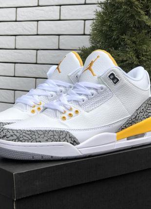 Air jordan 3   мужские кроссовки