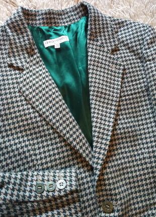 Giorgio armani/новий твідовий блейзер-піджак від люксового бренду/вінтаж/719.99 €5 фото