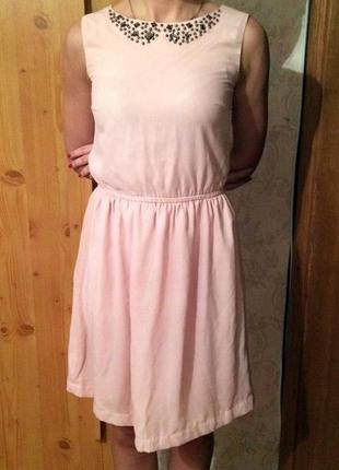 Платье reserved нежно розового цвета2 фото