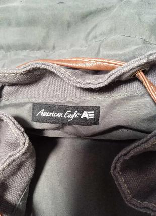 Рюкзак сірий «american eagle»5 фото