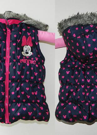 Жилетка в горошек