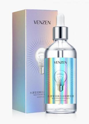 Отбеливающая сыворотка для лица venzen whitening essence