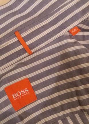 Сорочка в смужку hugo boss раз.52 xl3 фото