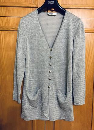 Escada vintage , винтажный нарядный кардиган пуговицы винтаж , люрекс5 фото