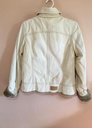 Вельветовая теплая куртка river island cord jacket6 фото