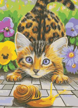 Художній творчий набір, картина за номерами за метеликом, 30x40 см, «art story» (as0474)