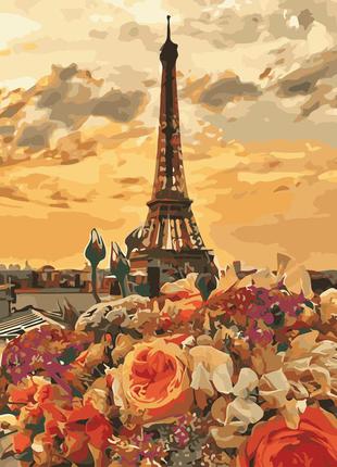 Художній творчий набір, картина за номерами вечірній париж, 40x50 см, «art story» (as0659)