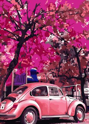 Художній творчий набір, картина за номерами ретро авто, 40x40 см, «art story» (as0793)