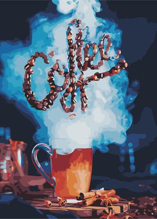 Художественный творческий набор, картина по номерам аромат кофе, 40x50 см, «art story» (as0913)