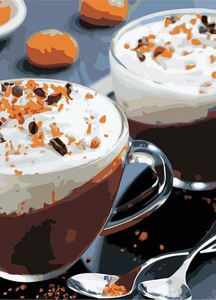 Художественный творческий набор, картина по номерам капучино, 50x40 см, «art story» (as0918)