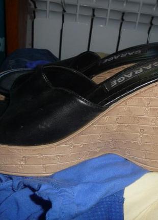 Стильные босоножки polo garage,39 р-р на платформе