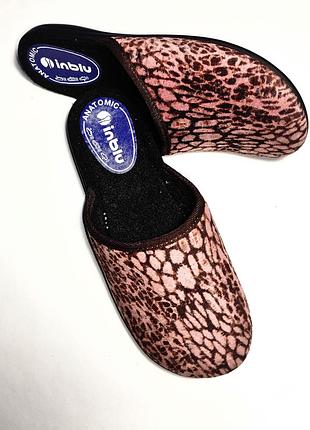 Женские комнатные тапочки inblu (инблу)