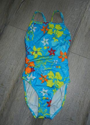 Італія яскравий блакитний купальник для плавання новий
