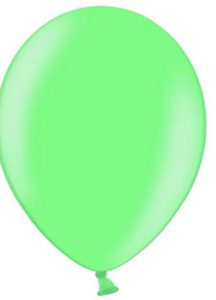 Воздушный шарик  зелено мятный, подходит под гелий1 фото