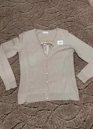 351. жіночий бавовняний джемпер. р. - наш 48