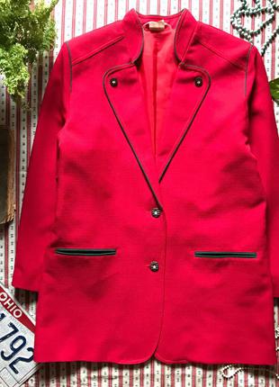 Яркий пиджак ретро винтаж размер 40