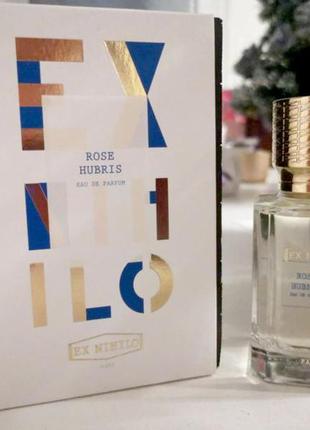 Ex nihilo rose hubris💥оригинал распив аромата затест