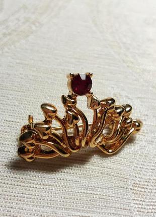 Вінтажна брошка