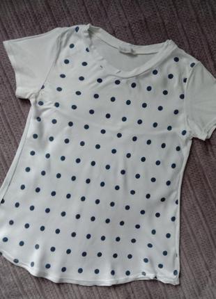 Італія шикарна футболка в горошок з-м