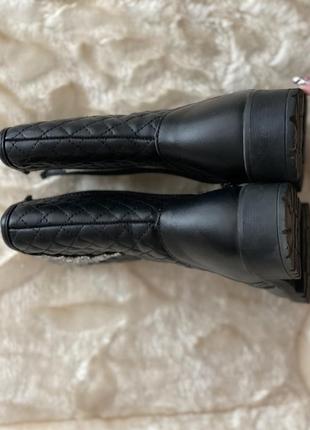 Зимние ботинки сапоги сноубутсы кожа2 фото