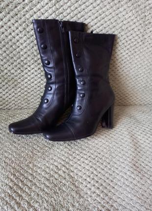 Чобітки шкіряні