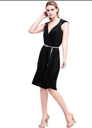Платье нарядное черное guess marciano размер m l2 фото