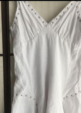 Сукня сарафан льон лляне6 фото