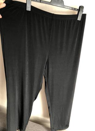 Чорні жіночі брюки великий розмір 54-565 фото