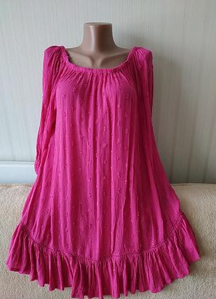 Блузка вискоза, состояние отличное, р 16