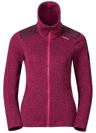 Стильный женский флис odlo midlayer full zip lucma x