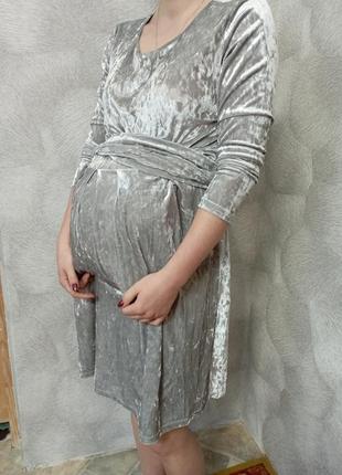 Праздничное платье для беременных1 фото