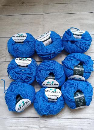 Нитки для в'язання пряжа меринос вовна шерсть schulana 120 filana merino.