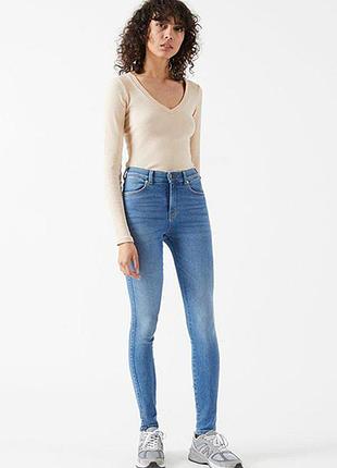 Джинси shaping skinny regular h&m 0399136023