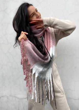 ❄️🤍зимовий шарф /дреди 🤍❄️2 фото