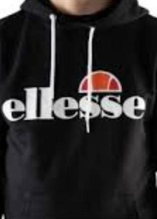 Худи, свитшот толстовка ellesse оверсайз.  пог 59 см , по низу 60 см, длина 68 см