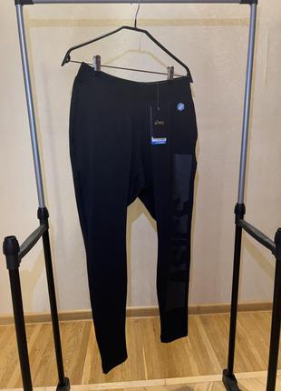 Оригінальні штани для бігу asics lyte fitted knit pant , легінси3 фото