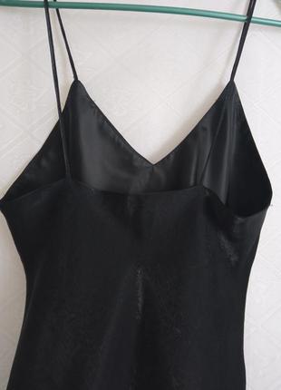 Шикарное вечернее черное платье макси длина  charm`elle6 фото