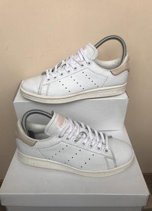 Adidas stan smith кожаные кроссовки кеды