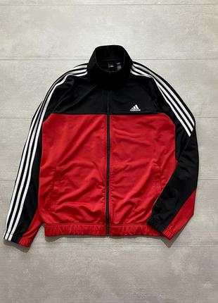 Adidas спортивно зіп кофта l спортивка толствока светр