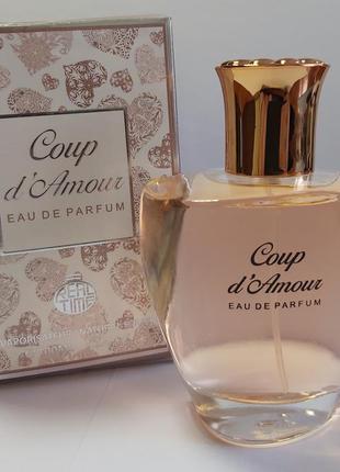 Парфюмированая вода coup d'amour, 100ml. real time3 фото