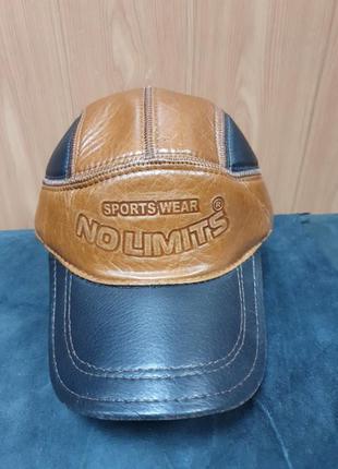 Бейсболка шкіра