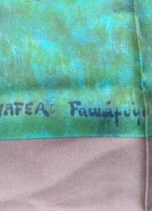 Paul gauguin (поль гоген)  "nafea faa ipoipo" платок-картина5 фото
