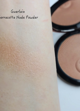 Бронзирующая пудра - guerlain terracotta nude glow powder