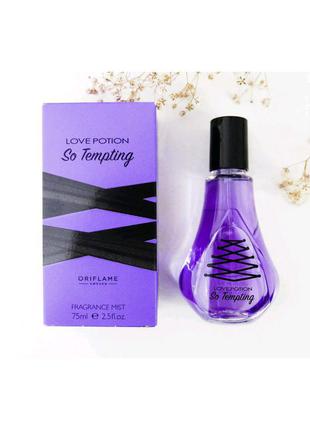 Парфюмированный спрей для тела love potion so tempting лав поушэн соу темптин орифлейм код 33958